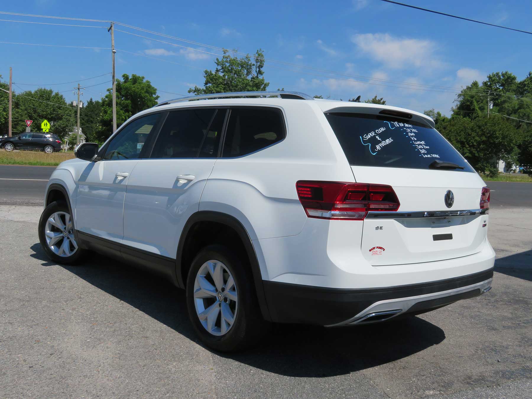 2018 VW Atlas "SE" AWD/Leather/DVD/V6/3rd Row